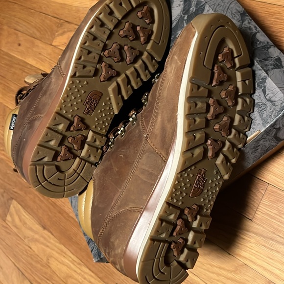 North Face Mens Back to Berkeley Brown leather rain/snow boots size 8.5. - Picture 6 of 8